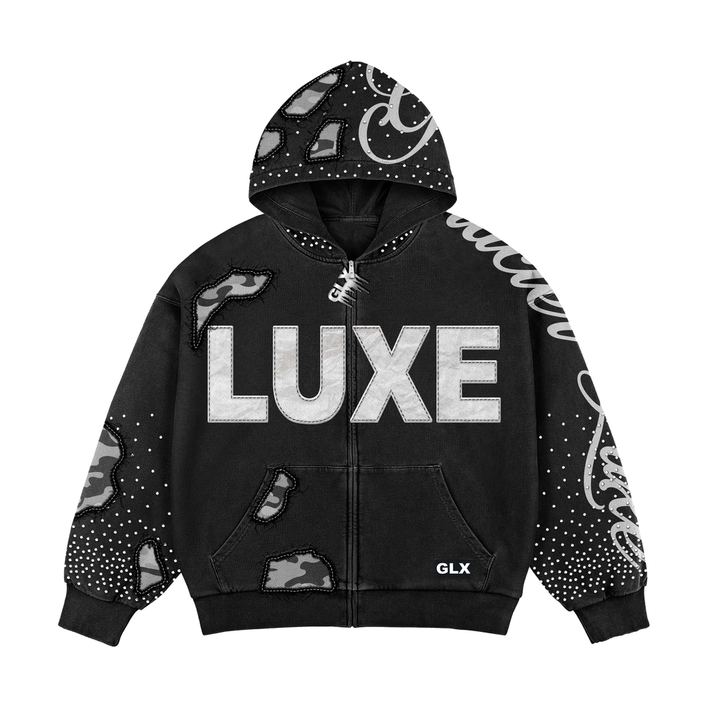 "Black ICE" Zip up