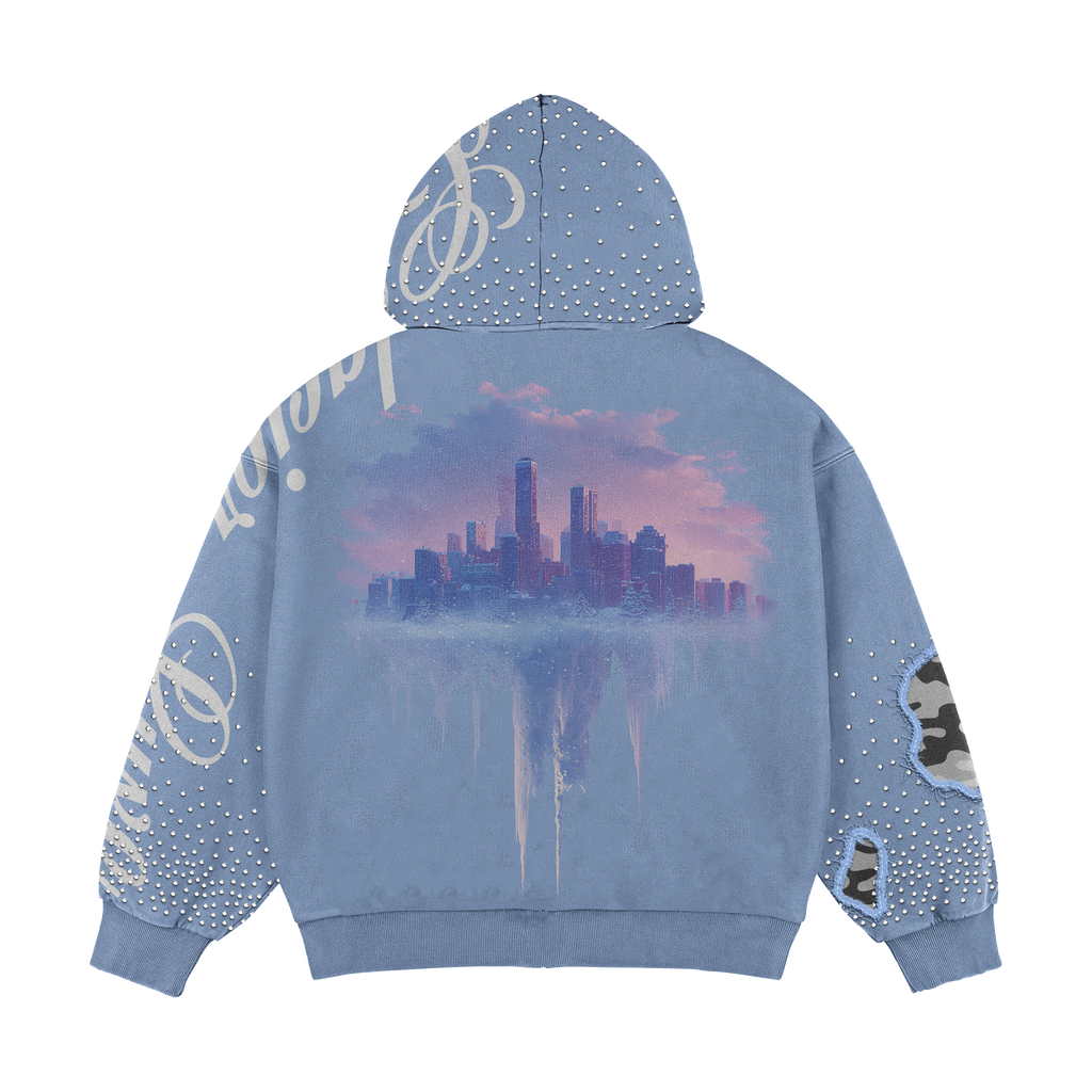 "ICE" Zip up